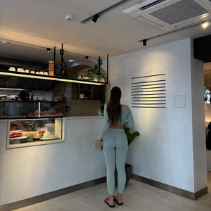 MATCHA LATTE SET, TOP + LEGGINS Yoogy