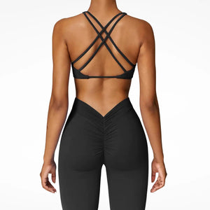 NOA SET, BRA + BUBBLE BUTT FLARE PANTS Yoogy